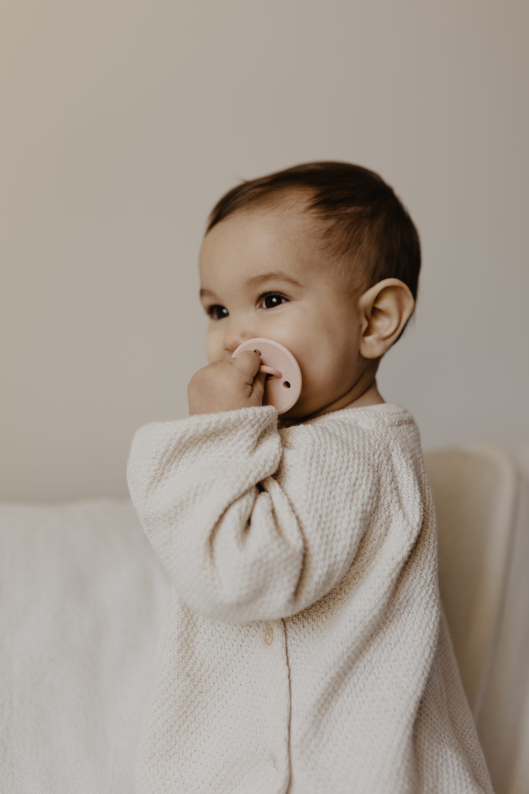 Sucette Choochoo - Nude en silicone médical - Élhée