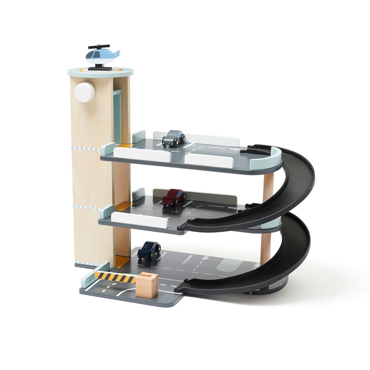 Parking à voitures Aiden en bois Kid's Concept