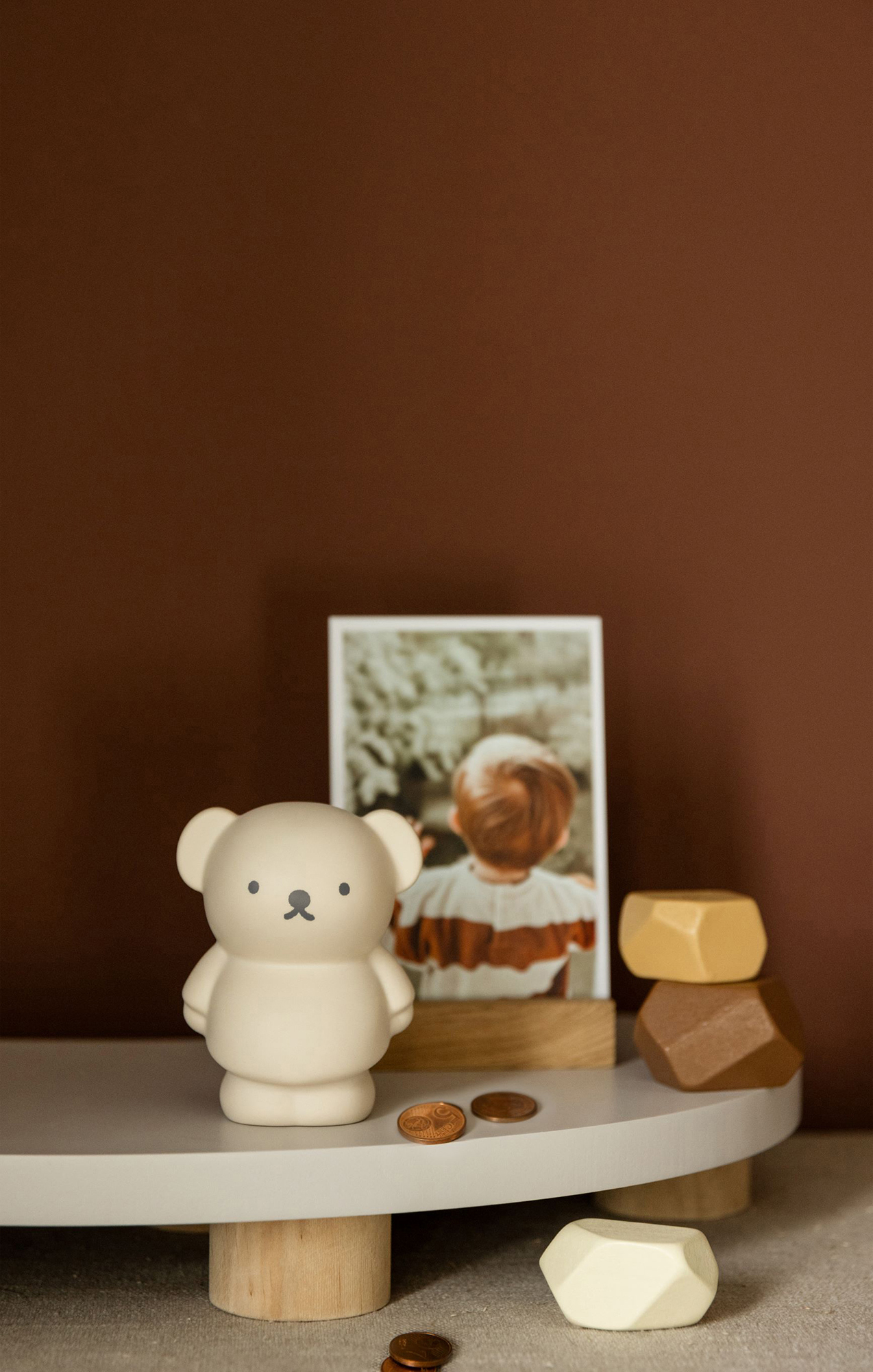 Tirelire Boris M - Sable