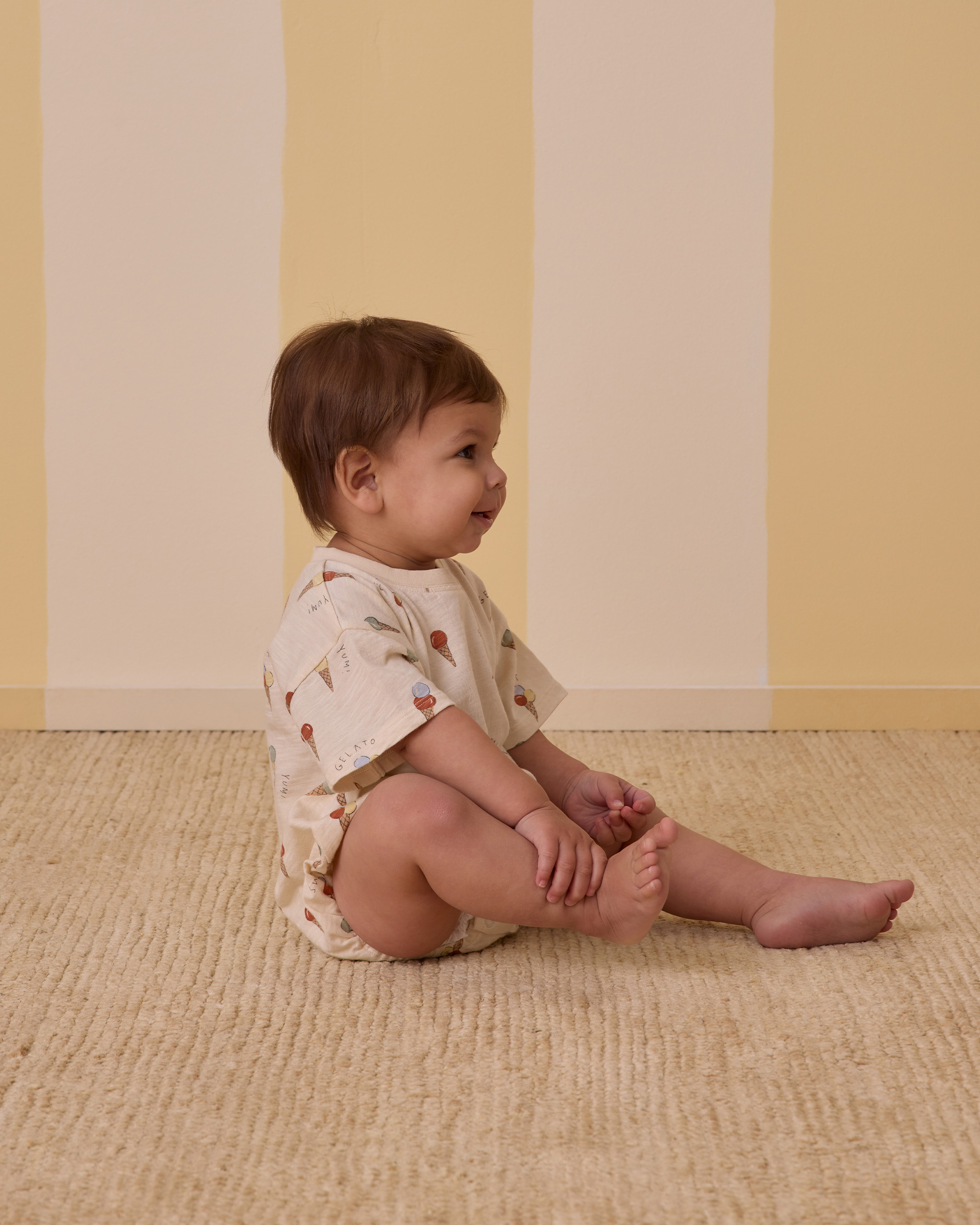 Combinaison à bulles Gelato - Ivoire Rylee + Cru Lifestyle 3