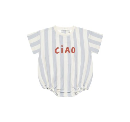 Combinaison bébé à bulles Ciao - Bleu Clair Rylee + Cru