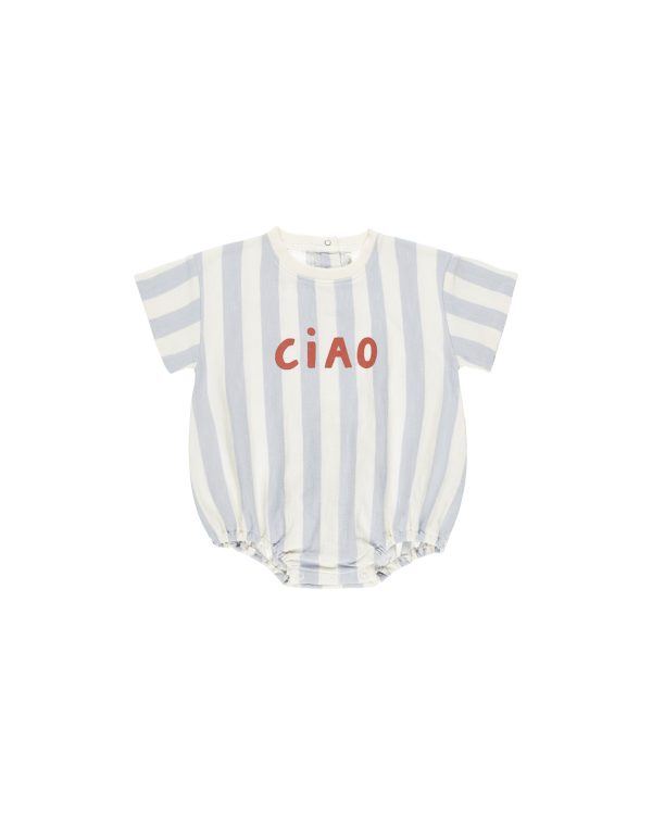 Combinaison bébé à bulles Ciao - Bleu Clair Rylee + Cru