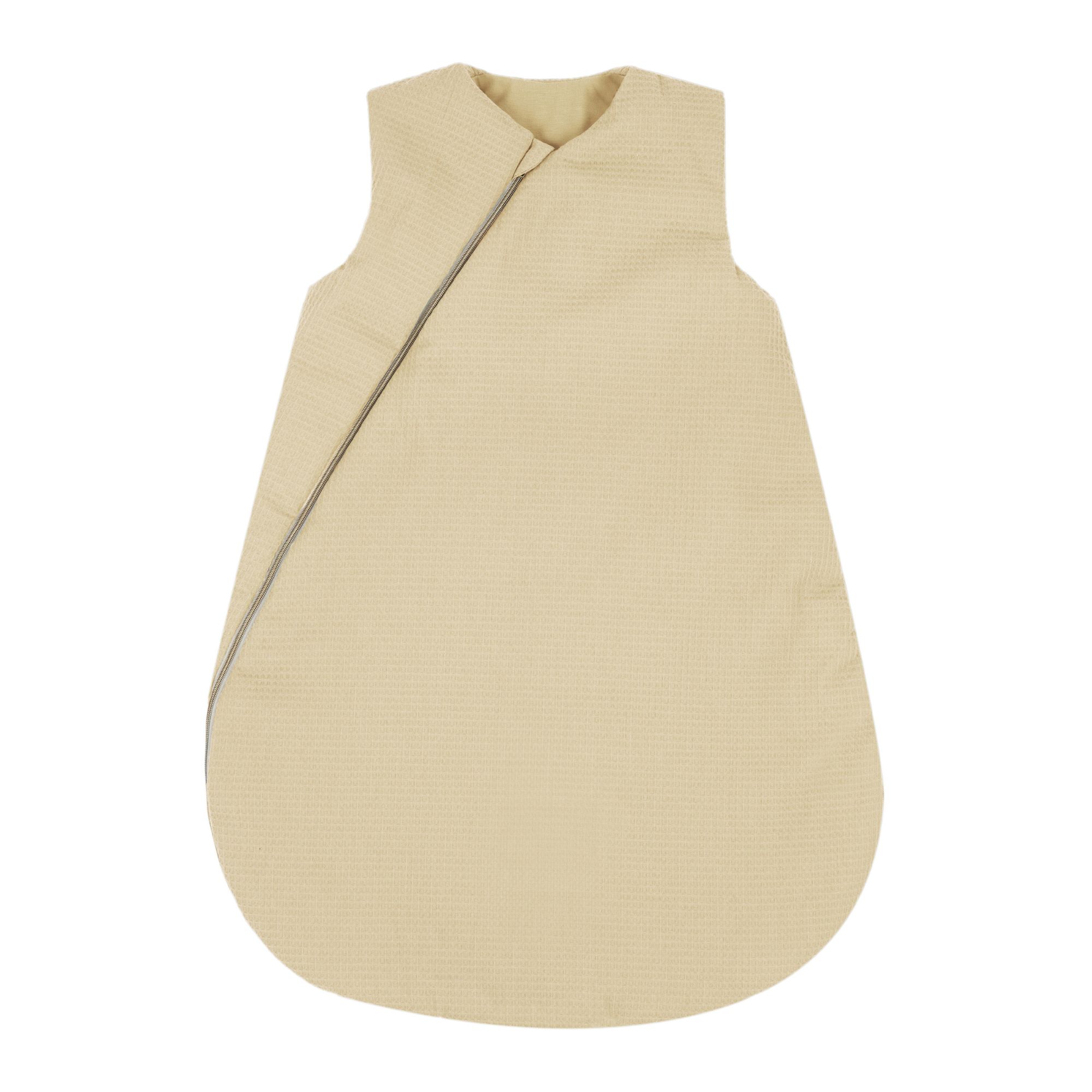 Gigoteuse bébé Nobodinoz Green Tea fermée, coton bio TOG 2