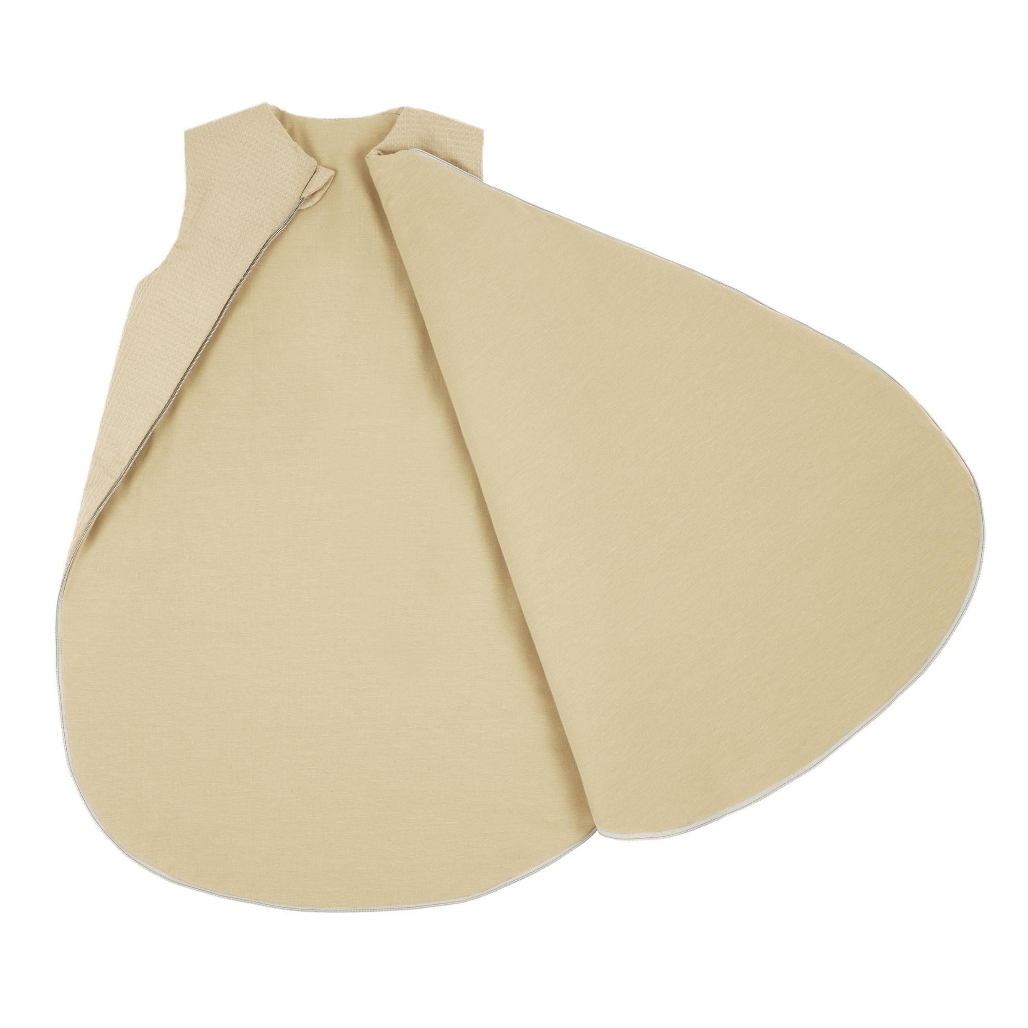 Gigoteuse bébé Nobodinoz Green Tea ouverte en coton bio