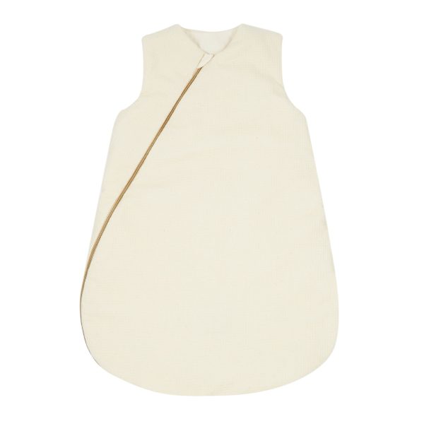 Gigoteuse bébé mi-saison Nobodinoz Cocoon en coton bio naturel, vue de face