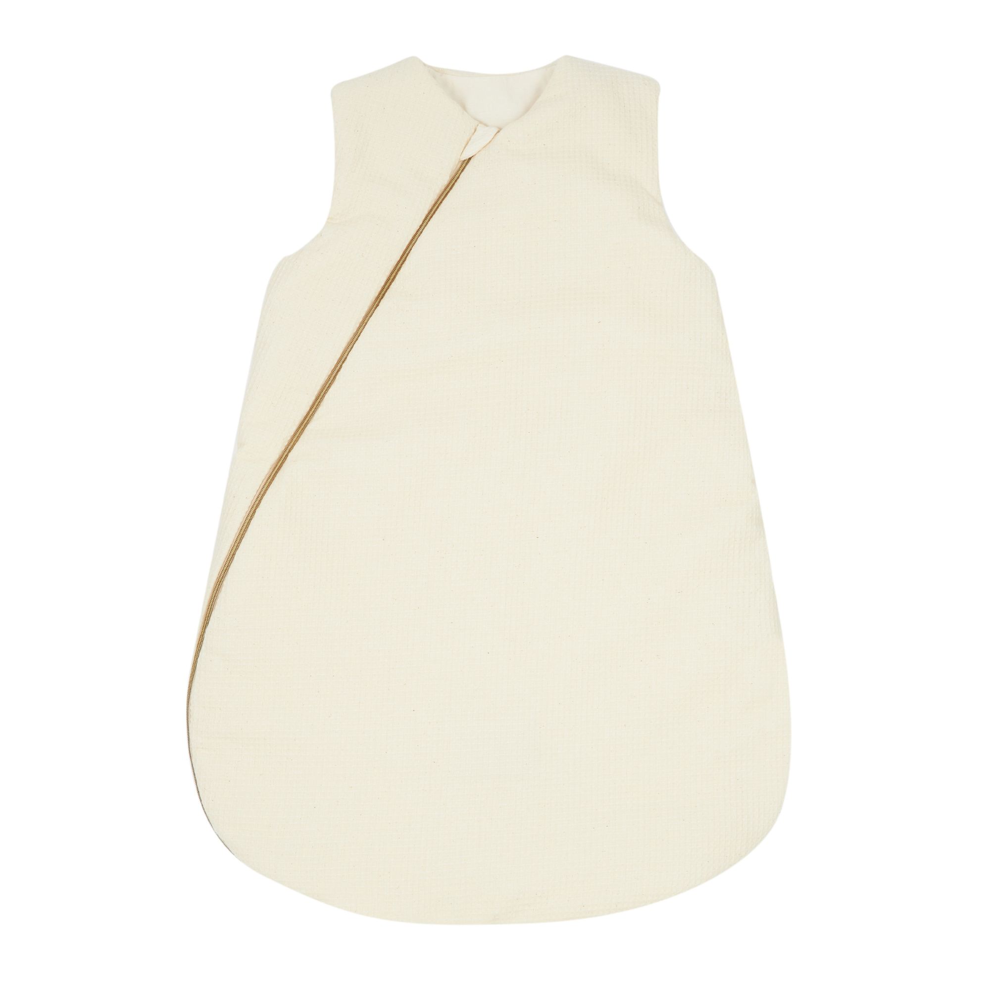 Gigoteuse bébé mi-saison Nobodinoz Cocoon en coton bio naturel, vue de face