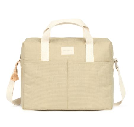 Sac à langer Nobodinoz vert d'eau Green Tea imperméable avec poches pratiques