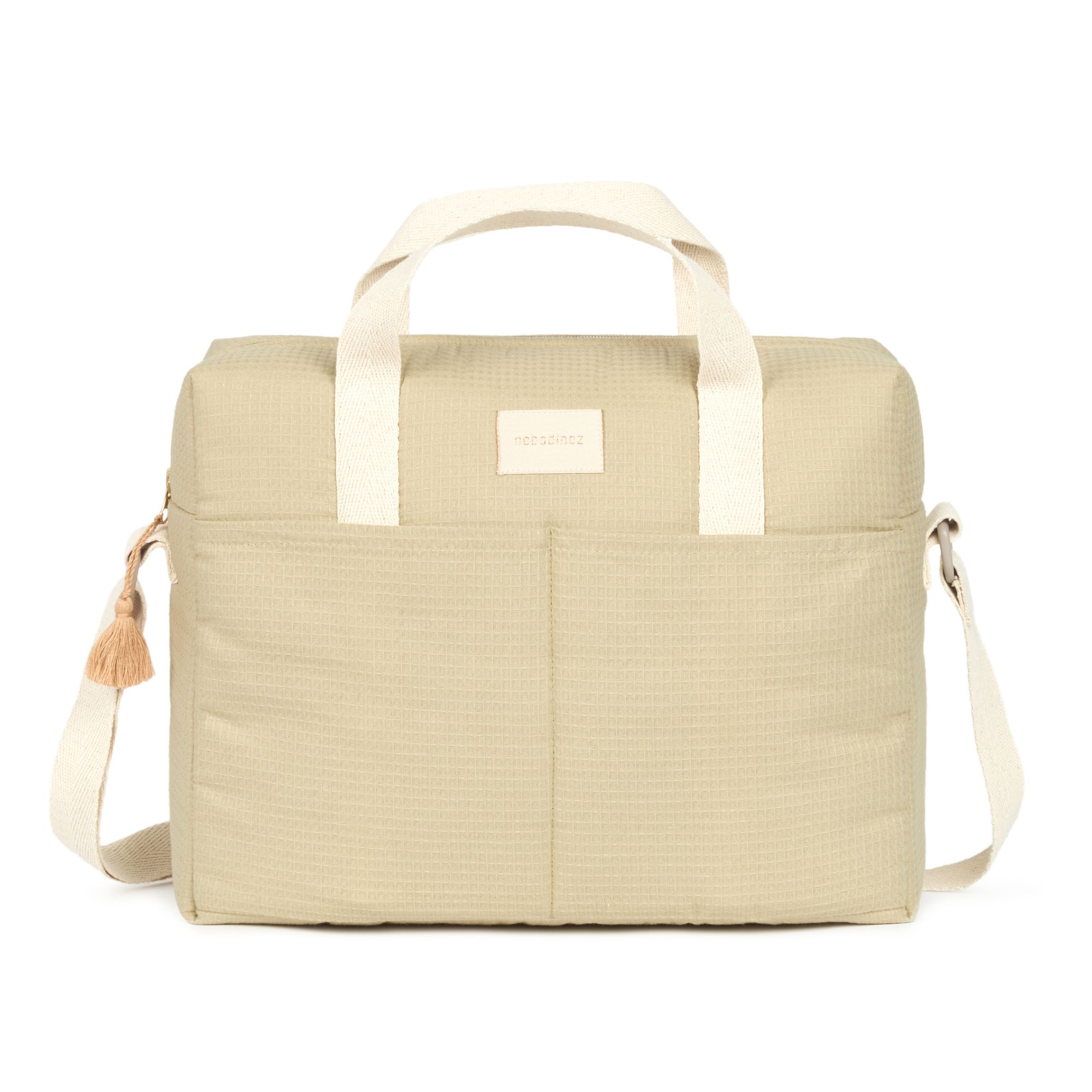 Sac à langer Nobodinoz vert d'eau Green Tea imperméable avec poches pratiques